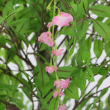 Pink Flowering Artificial Wisteria 180cm