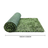 Premium Artificial Boxwood Roll 3m x 1m With Privacy Backing