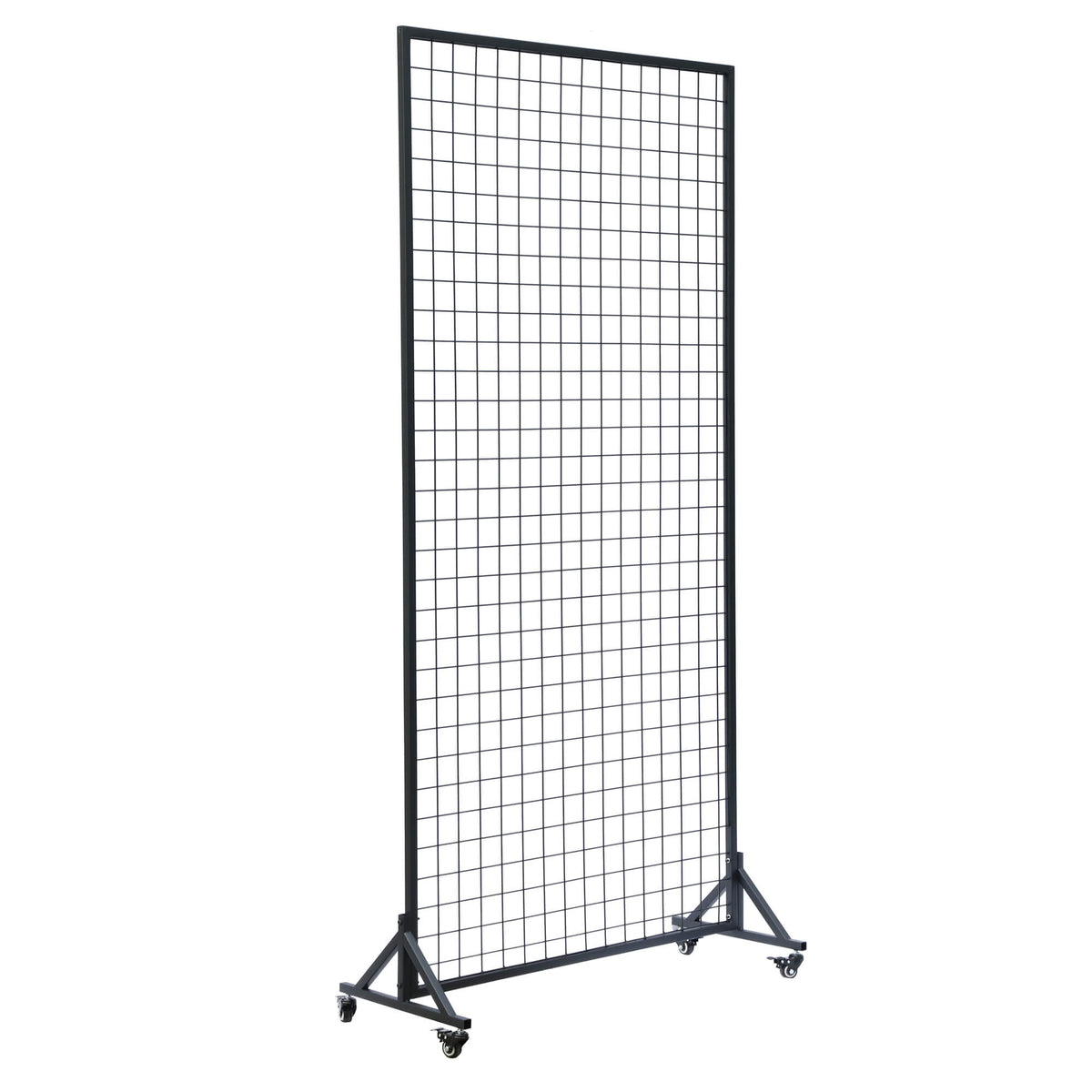 Versatile and Premium Flower Wall Stand / Portable Event Screen with Wheels 2m x 1m - Designer Plants