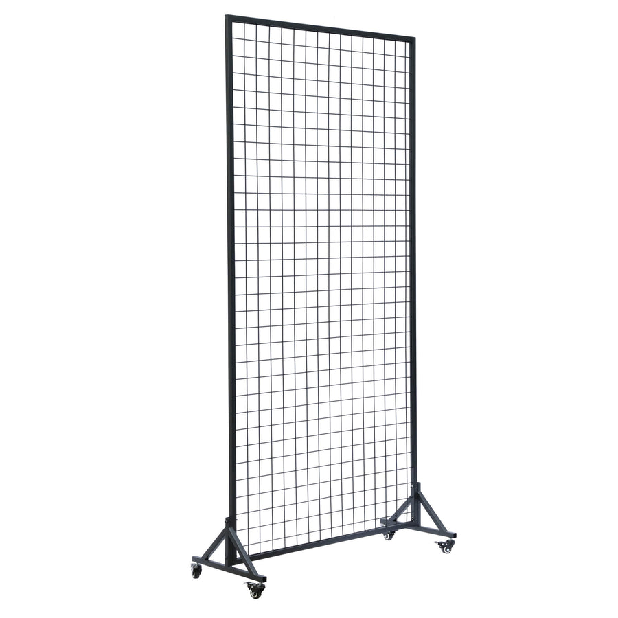 Versatile and Premium Flower Wall Stand / Portable Event Screen with Wheels 2m x 1m - Designer Plants
