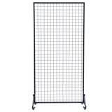 Versatile and Premium Flower Wall Stand / Portable Event Screen with Wheels 2m x 1m