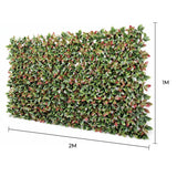 Premium Photinia Leaf Artificial Hedge Extendable Trellis / Screen 2 Meter By 1 Meter UV Resistant (PVC) - New Arrival January