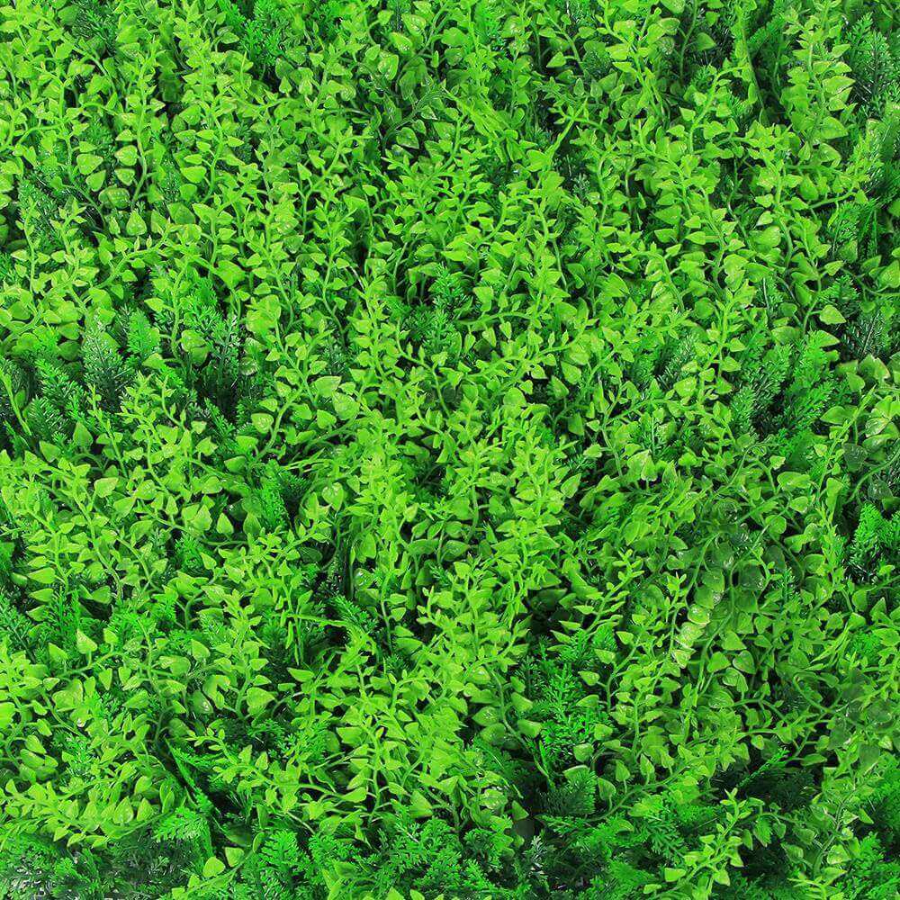 Mediterranean Fern Vertical Garden / Green Wall UV Resistant SAMPLE