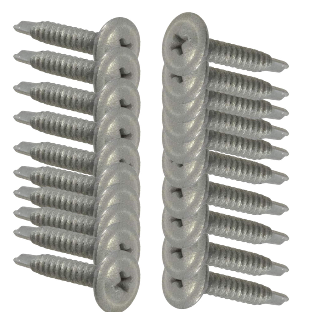 Cement Sheet & Blueboard Green Wall Screws 20pc - Designer Plants