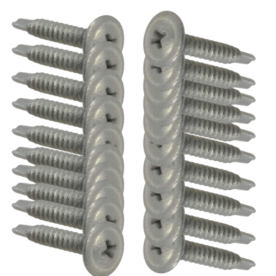 Cement Sheet & Blueboard Green Wall Screws 20pc - Designer Plants