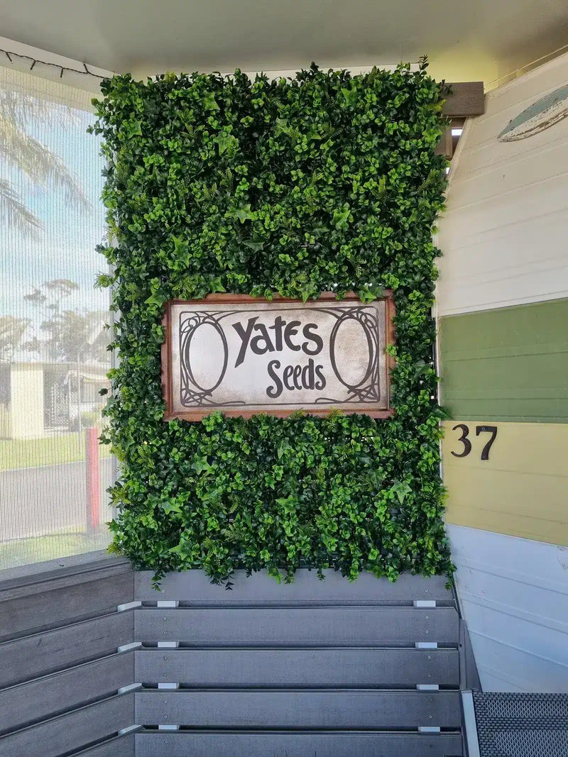 Lifelike and Vibrant Artificial Vertical Garden Privacy Wall