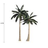 Tall Artificial Coconut Palm Tree (4m to 7m) UV Resistant