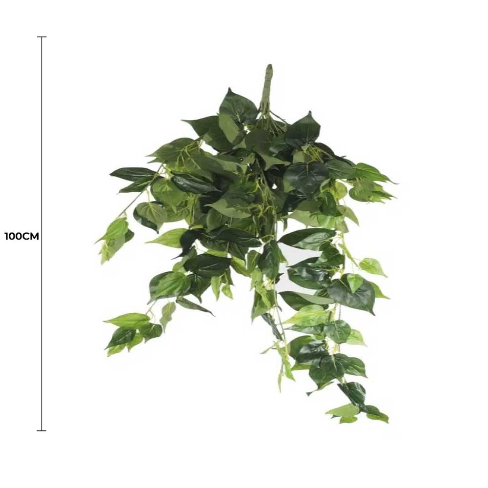 Premium UV Philodendron Garland Bush 110cm