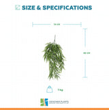 UV Resistant Dense Hanging Fern 90cm