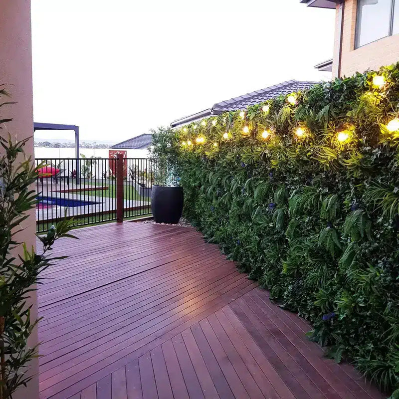 Feature Green Wall in the Entryway