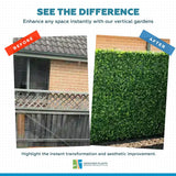 Luxury Spring Sensation Hedge Screen Green Wall Panel UV Resistant 100cm x 100cm