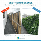 Snowy White UV Resistant Vertical Garden Premium Sample