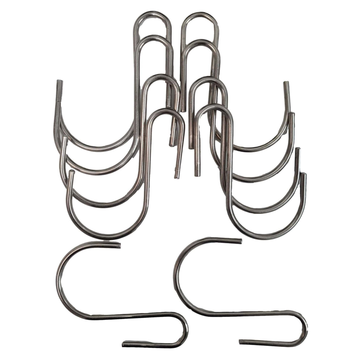 Stainless Steel Hanging Hooks 9cm x 7cm 10 Pieces - Designer Plants