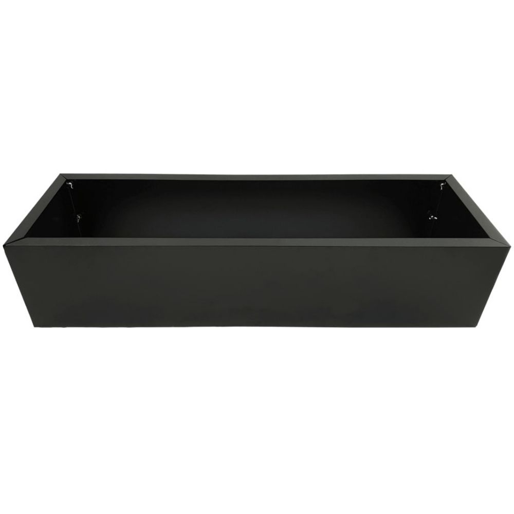 Black Metal Planter Large