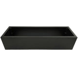 Black Metal Planter Large