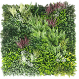 Premium Urban Greenery Artificial Vertical Garden / Fake Green Wall UV Resistant 1m x 1m (Exclusive Model) - Designer Plants