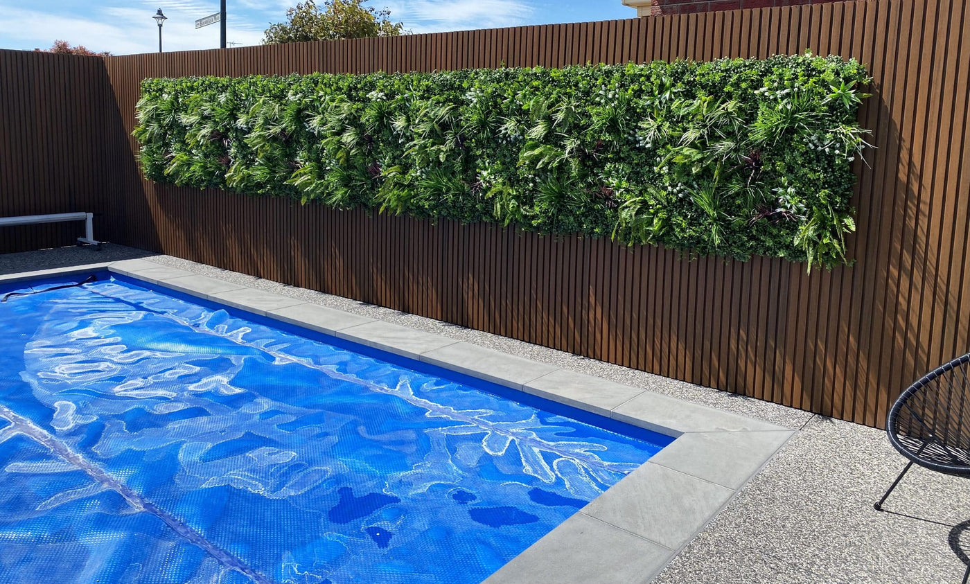 Luxury Vista Green Recycled Vertical Garden / Green Wall UV Resistant Sample