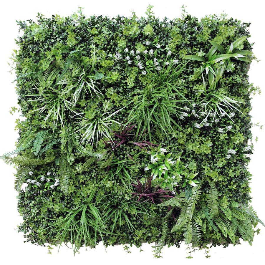 Luxury Vista Green Recycled Vertical Garden / Green Wall UV Resistant 100cm x 100cm - Designer Plants