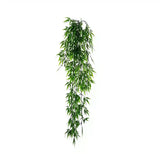 Vivid Green Hanging Artificial Ruscas Plant UV Resistant 120cm - Designer Plants