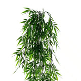 Vivid Green Hanging Artificial Ruscas Plant UV Resistant 120cm
