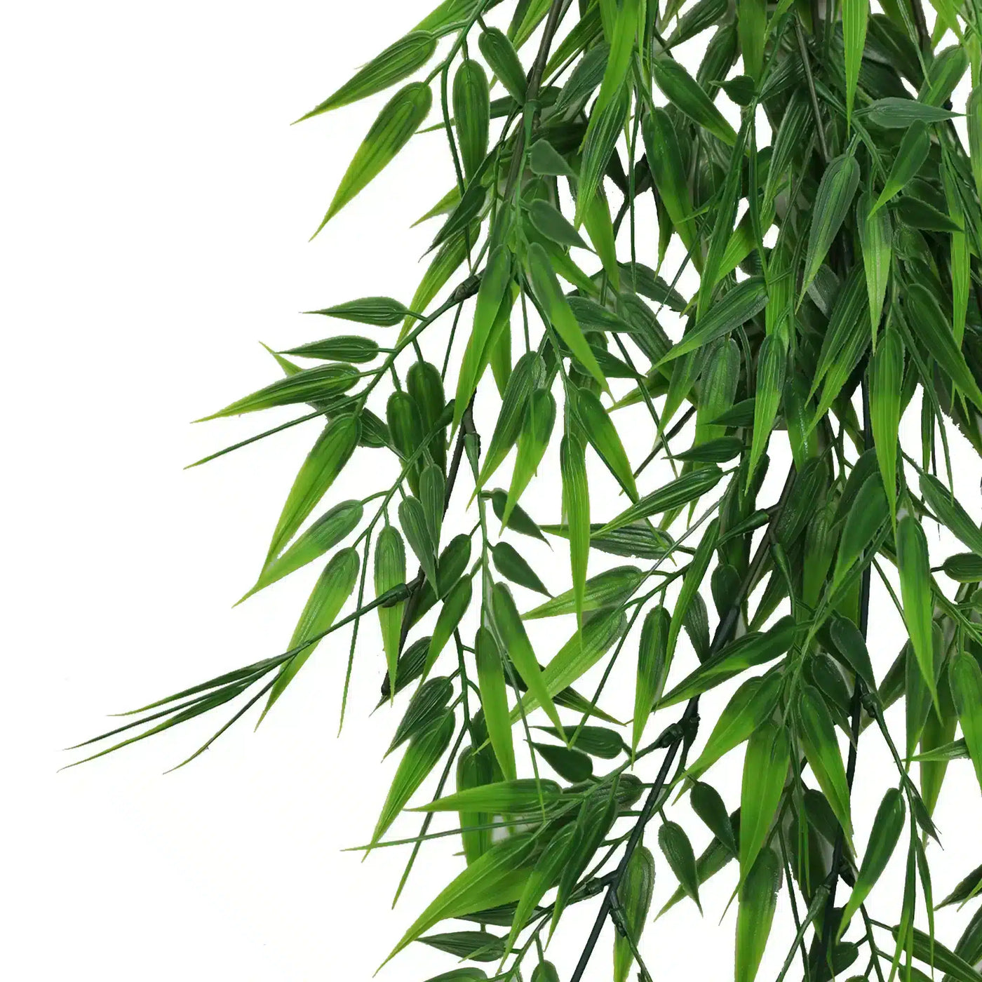 Vivid Green Hanging Artificial Ruscas Plant UV Resistant 120cm