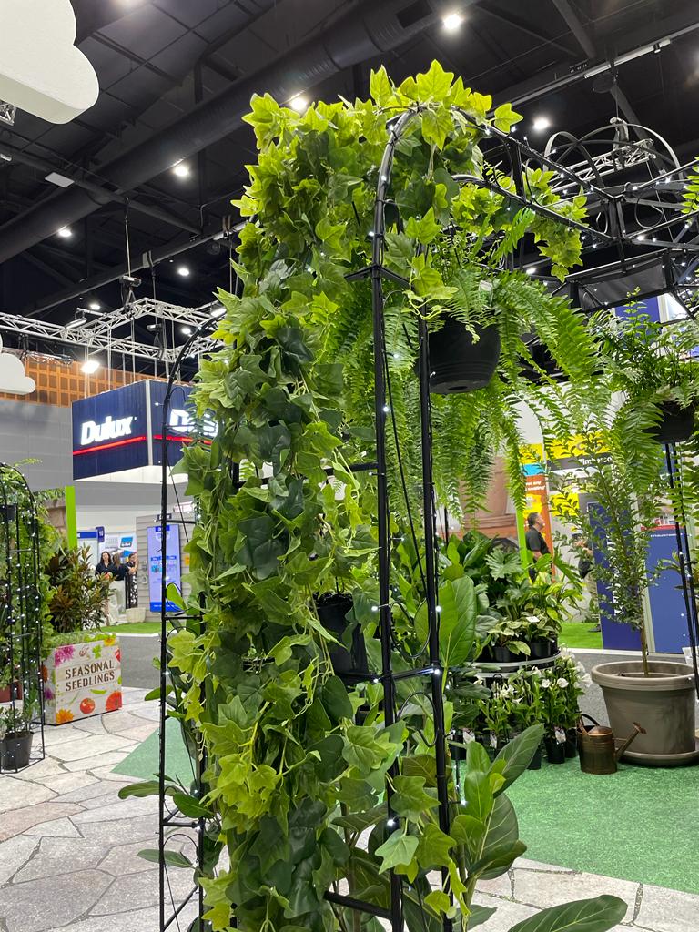 Artificial Nearly Natural Artificial Hanging Ivy Bush 90cm
