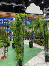 Artificial Nearly Natural Artificial Hanging Ivy Bush 90cm