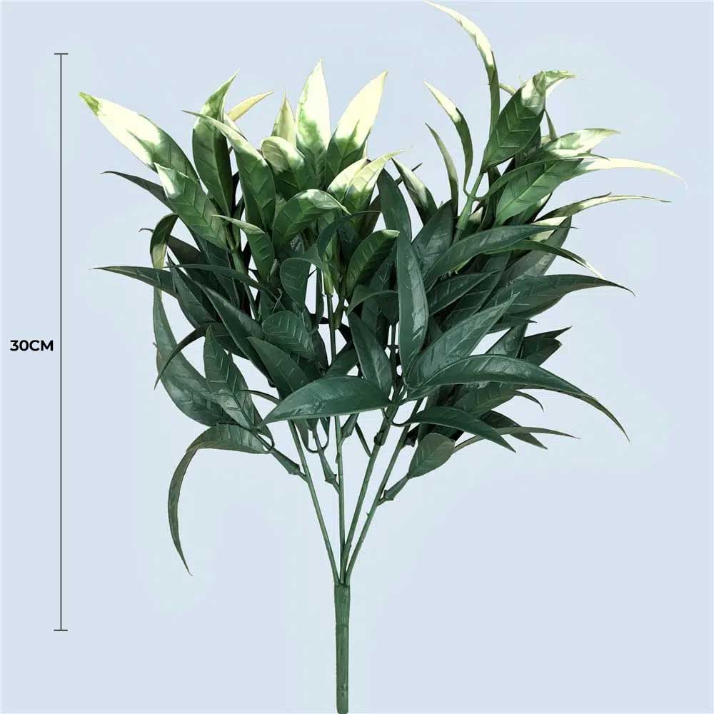 White Tipped Willow Oak Stem UV Resistant 30cm