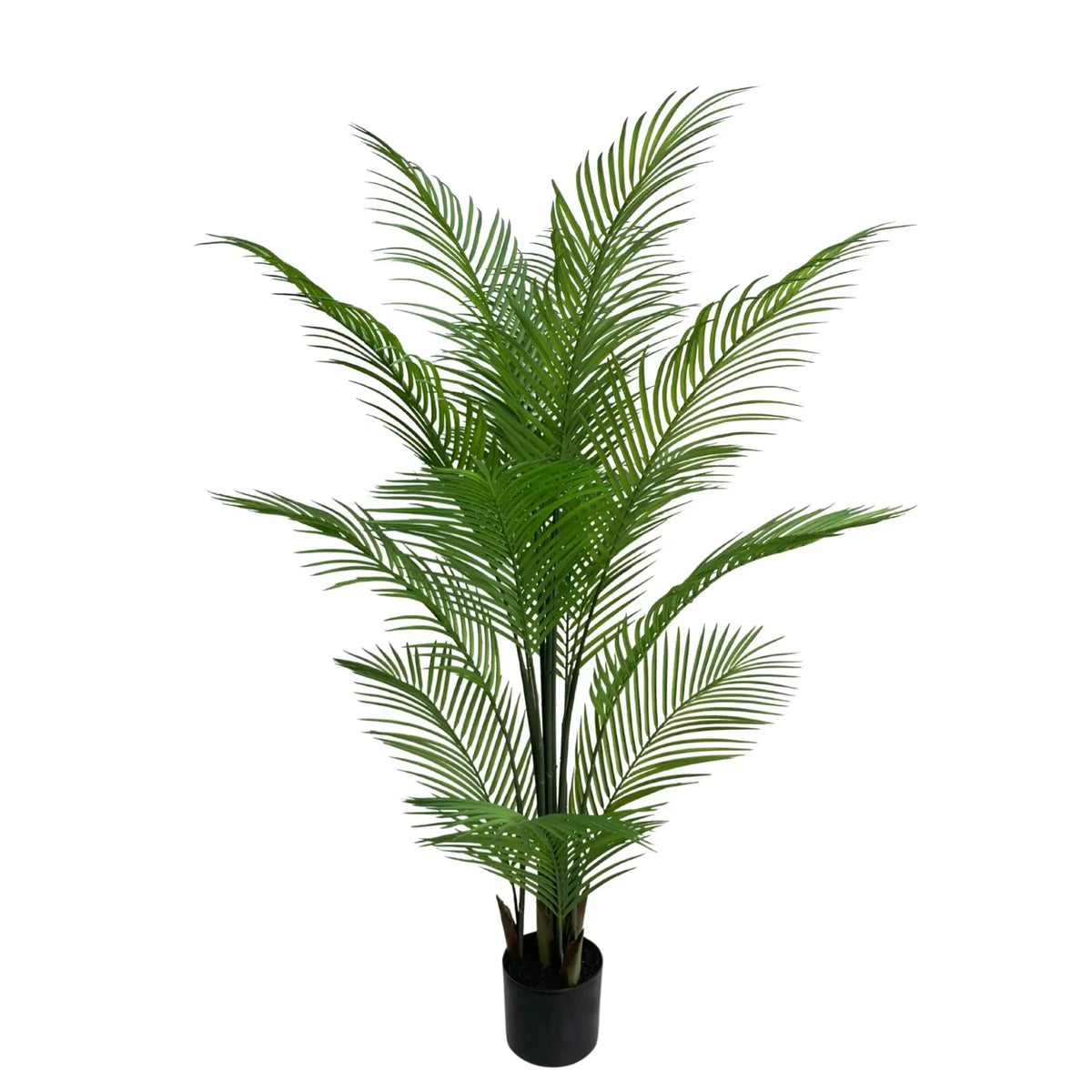 Nearly Natural Sweeping Artificial Modern Bushy Areca Fern Tree 120cm - Designer Plants