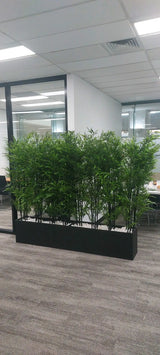 Premium Dense Artificial Black Bamboo 180cm