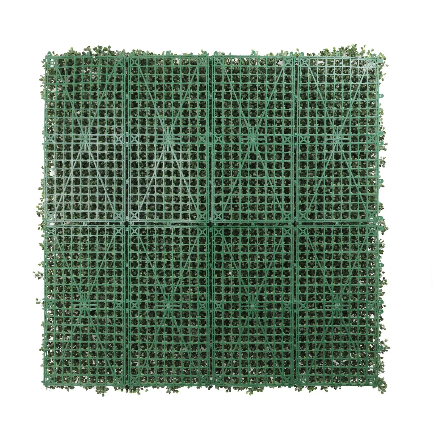 Boxwood Hedge Screen Green Wall Panel UV Resistant 100cm x 100cm