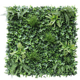 Luxury Green Tropics Vertical Garden/Green Wall UV Resistant 1m x 1m - Designer Plants