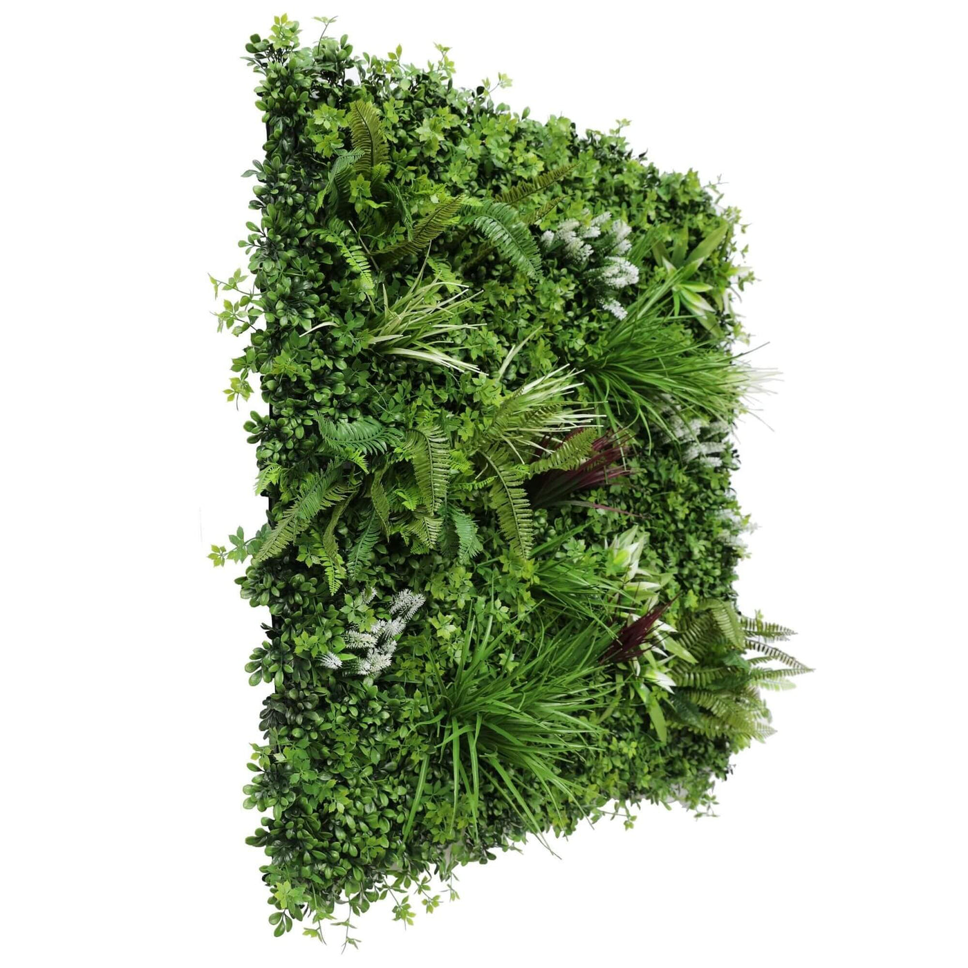 Luxury Vista Green Recycled Vertical Garden / Green Wall UV Resistant 100cm x 100cm