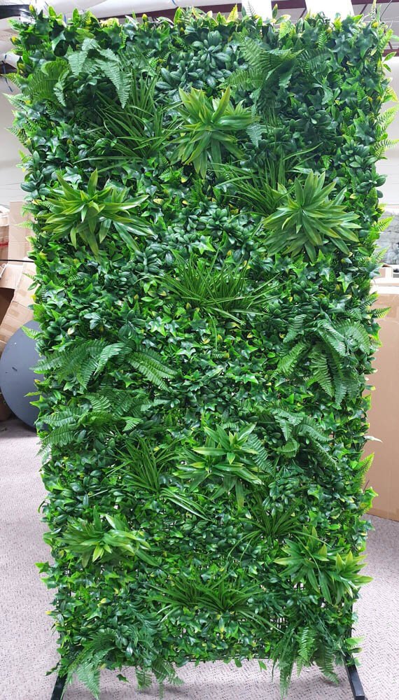 Versatile and Premium Flower Wall Stand / Portable Event Screen with Wheels 2m x 1m