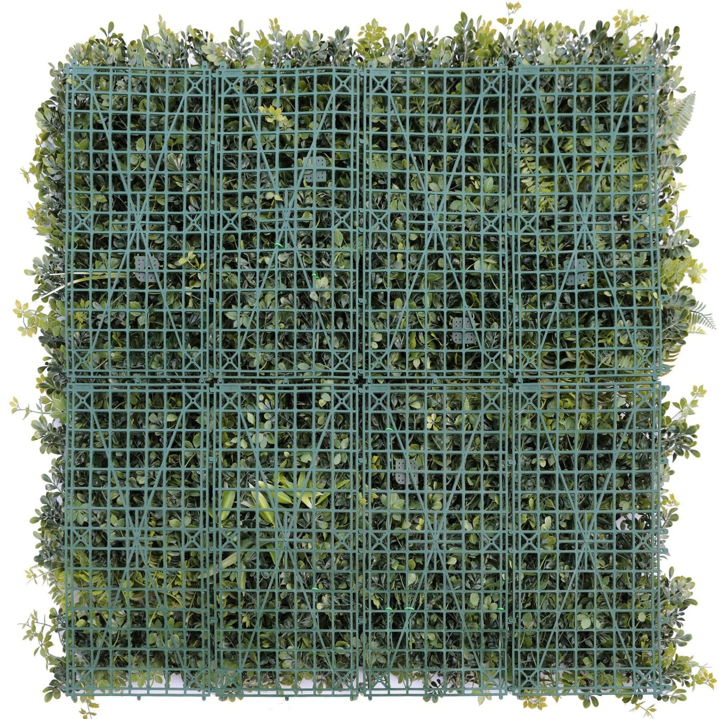 Luxury Vista Green Recycled Vertical Garden / Green Wall UV Resistant 100cm x 100cm