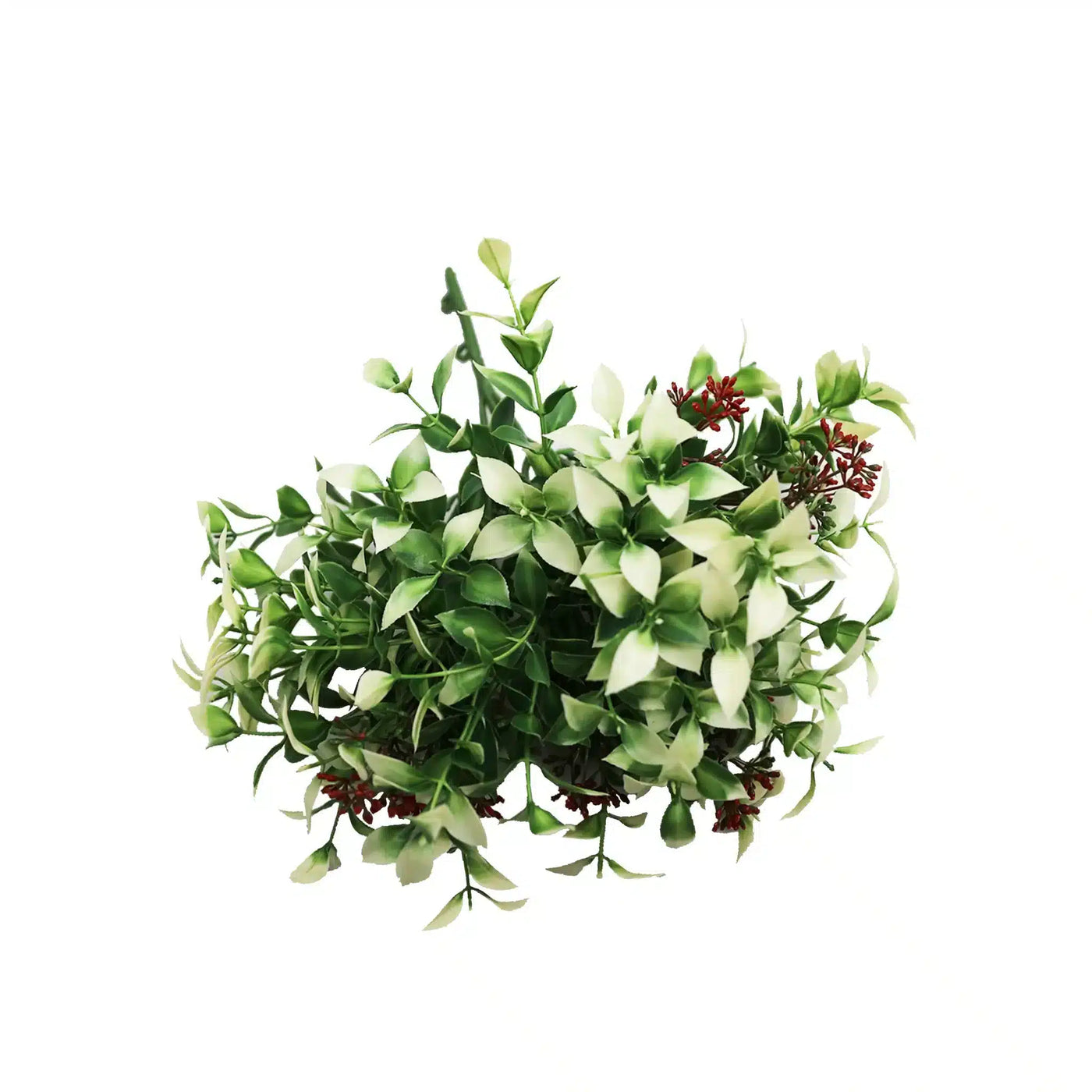 Artificial Flowering Holly Plant Stem UV Resistant 26cm