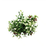 Artificial Flowering Holly Plant Stem UV Resistant 26cm