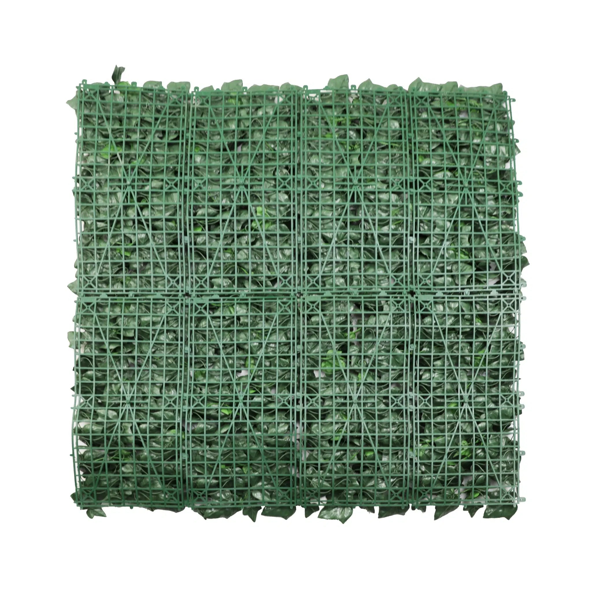 Boston Ivy Leaf Screen Green Wall Panel UV Resistant SAMPLE