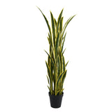Premium Artificial Snake Plant (Sansevieria) 150cm UV Resistant