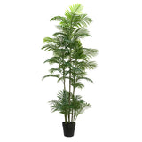 Premium Artificial Potted Multi-trunk Fan Palm 180cm