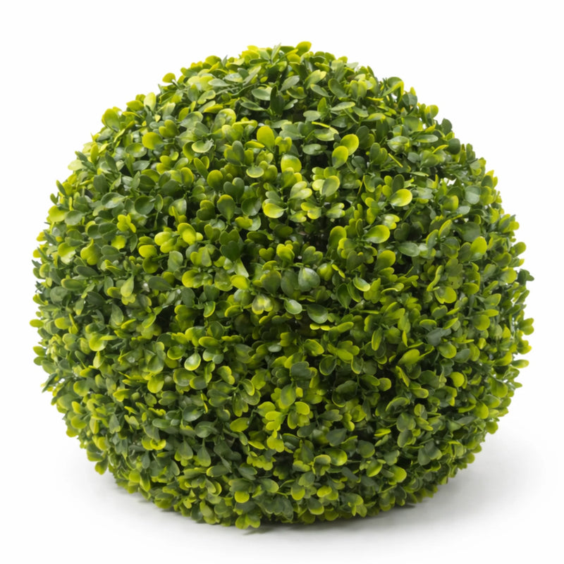 Medium Mixed Boxwood Topiary Ball UV Resistant 28cm - Designer Plants