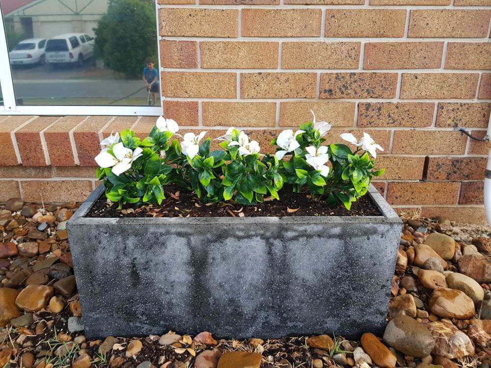 White Flowering Jasmine Stem UV Resistant 30cm
