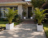 Luxury Rectangular Trough Planter Set of 3 | Matt White | Premium Pot Range