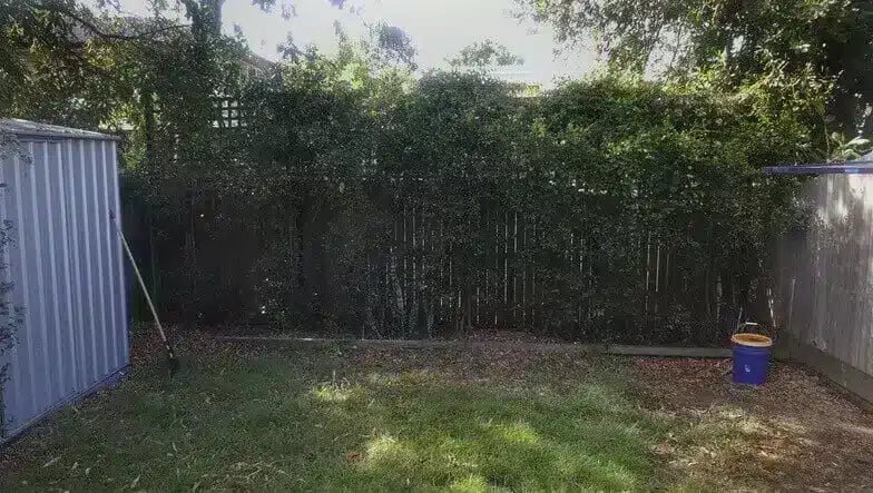 Before – Installing White Oasis Vertical Garden Panel