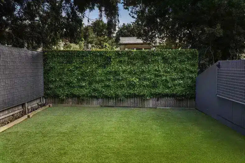 After – Installing White Oasis Vertical Garden Panel