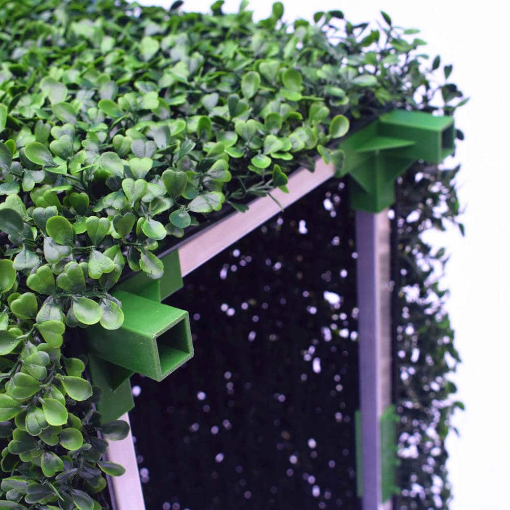 Portable Artificial Boxwood Hedge UV Resistant 75cm High 100cm Long