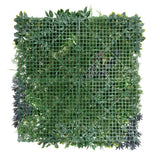 Coastal Native Retreat artificial green wall panel 1m x 1m, backing