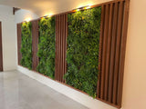 Luxury Country Fern Recycled Vertical Garden / Green Wall UV Resistant 100cm x 100cm