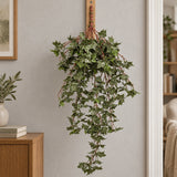 Hanging English Ivy Bush 80cm UV Resistant - styled product image C