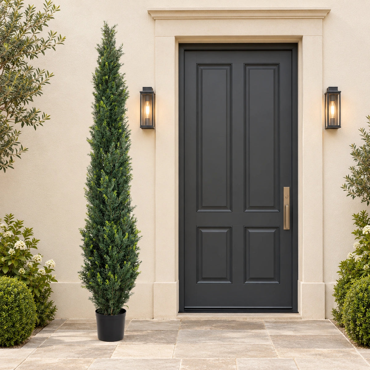 Artificial Cypress Pine Tree UV Resistant  2.1M - styled product image A